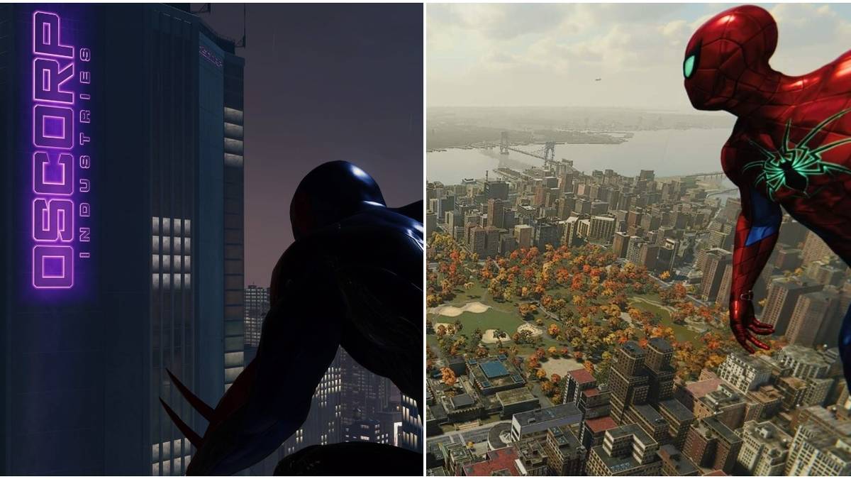 Breathtaking locations in Marvel's Spider-Man