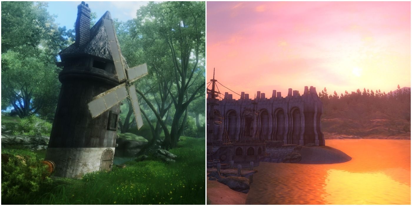 Breathtaking locations in Oblivion