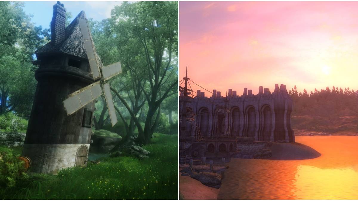 Breathtaking locations in Oblivion