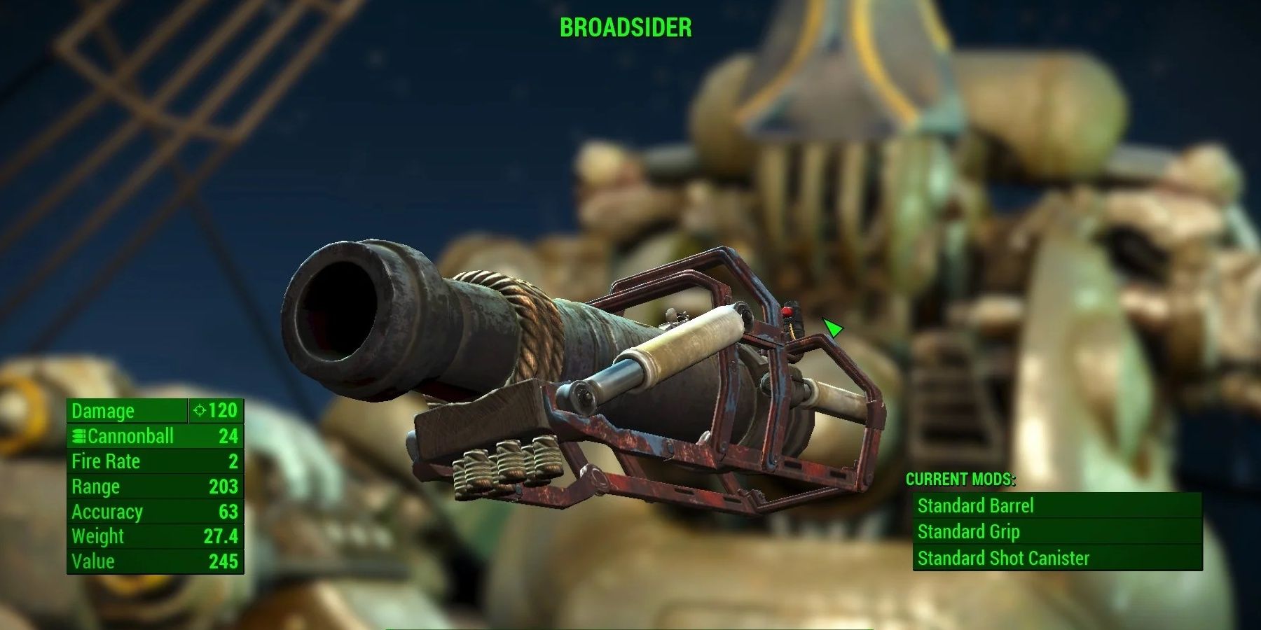 The Broadsider From Fallout 4