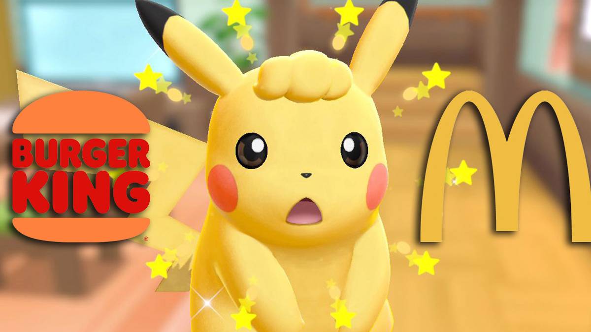 Burger King vs Mcdonalds Pokemon Pikachu