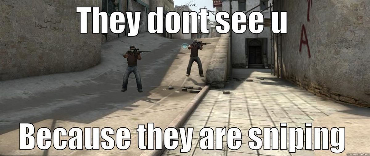 Counter-Strike Sniper Elite Meme