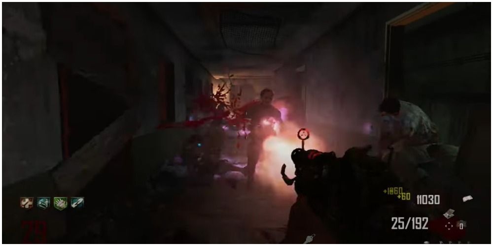 Call Of Duty Black Ops Porter Upgrade On Ray Gun mark II Piercing Zombies