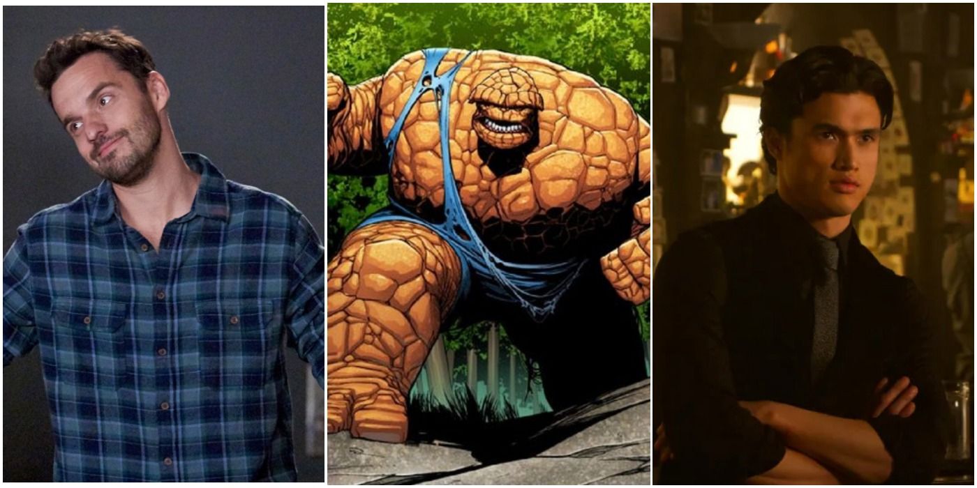 mcu fantastic four fan casting the thing
