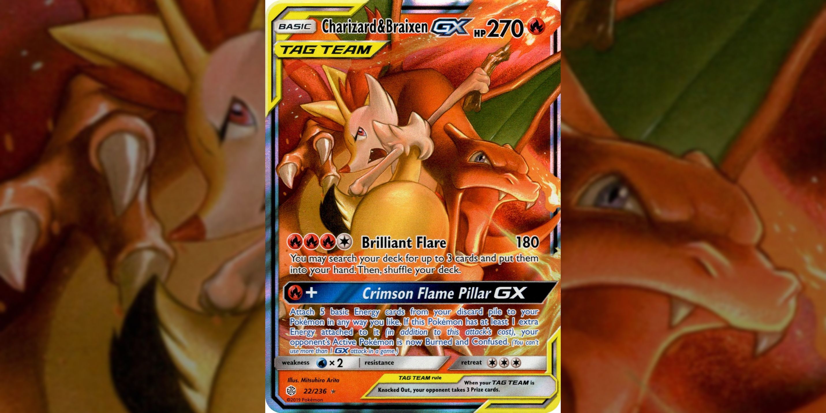two fire starters on the same card.