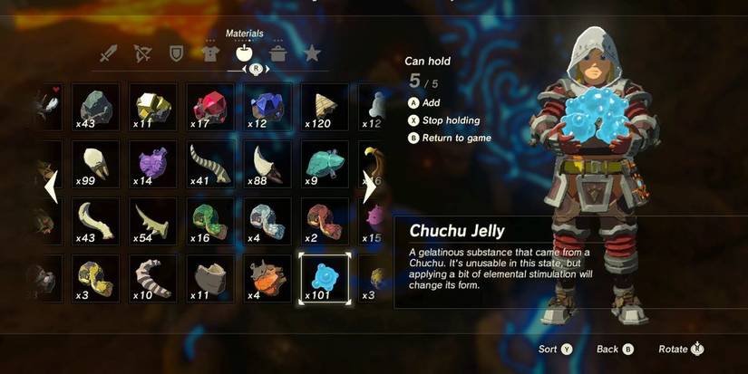 Chuchu Jelly Breath of the Wild