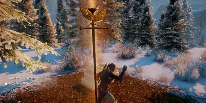 The Inquisitor claims territory in Dragon Age: Inquisition