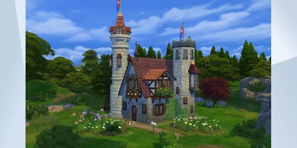 The Sims 4 Coorinberg Castle Starter Daytime