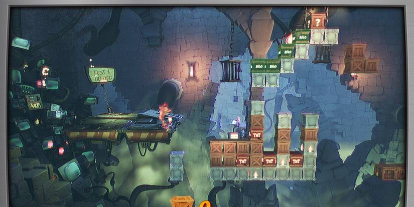 Bandicoot Vs Wombat Eval in Crash 4 It's About Time