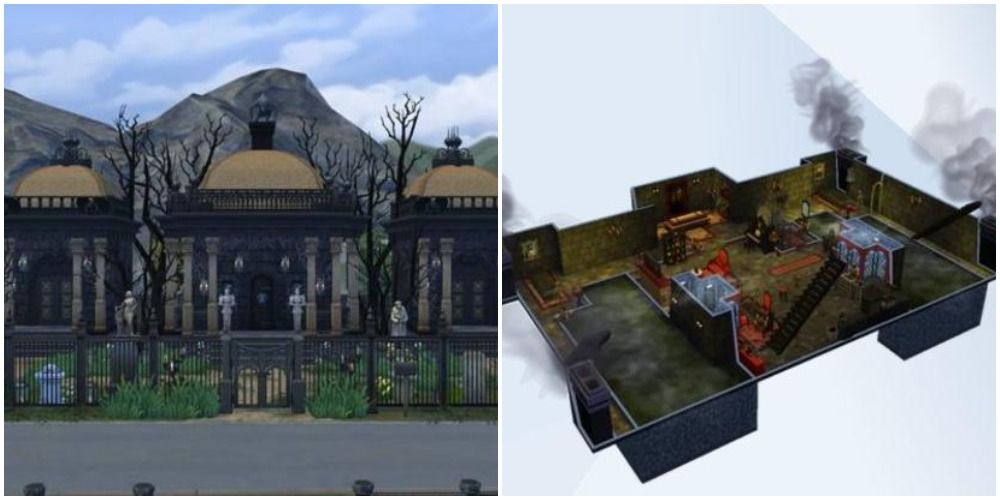 Crypt Keepers Dwelling Sims 4 Unique Gallery Builds