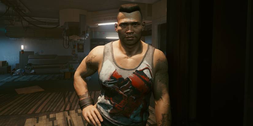 Cyberpunk 2077 Screenshot Of Barry From Side Job