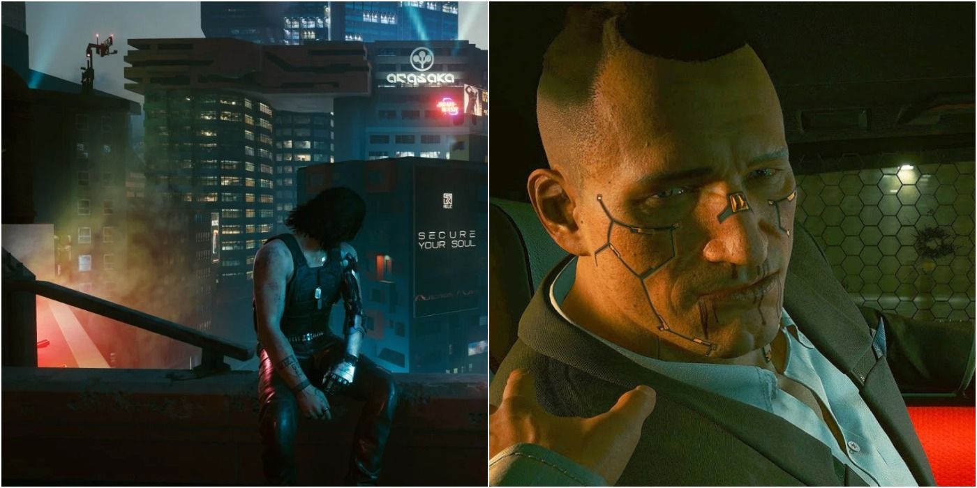 Cyberpunk 2077 Featured Image of Johnny and Jackie