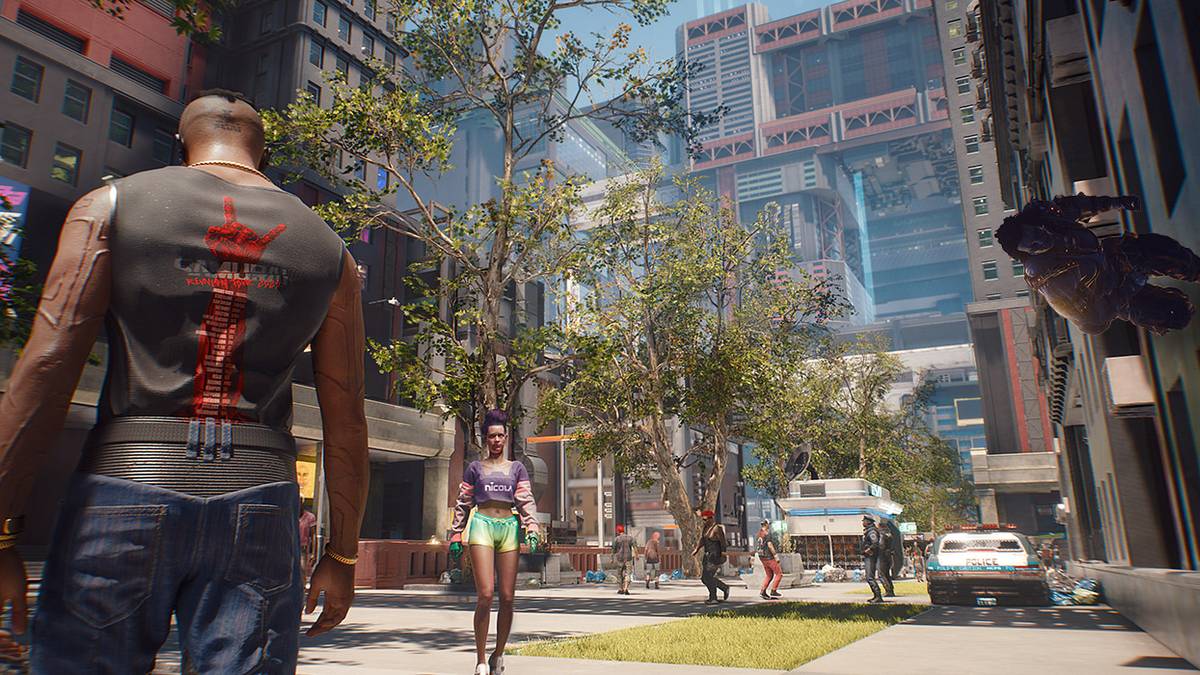 Cyberpunk 2077 Wall Running