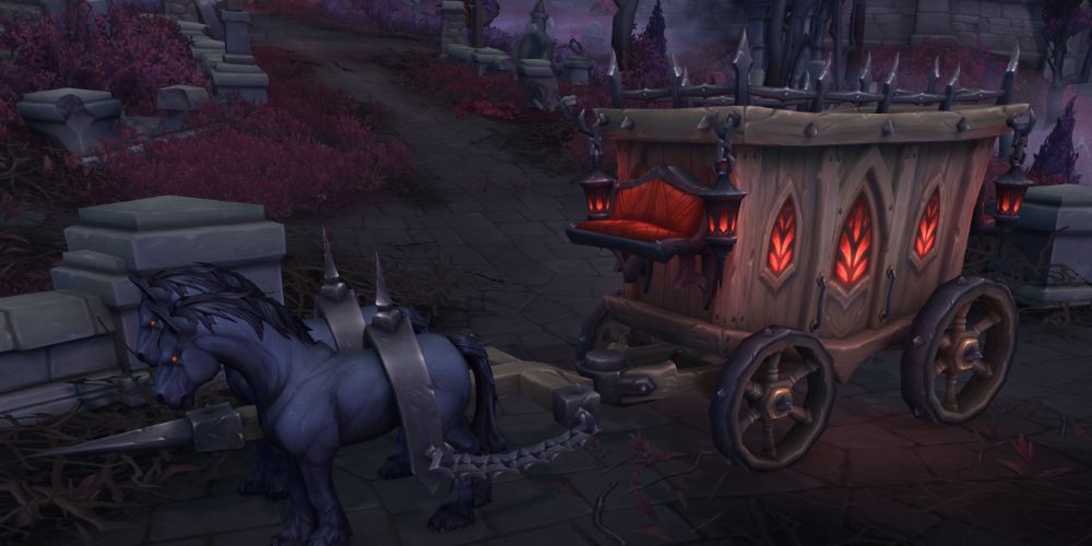 Повозка Темной Гавани Ревендрет: секреты вещей, которые вы пропустили World of Warcraft Shadowlands