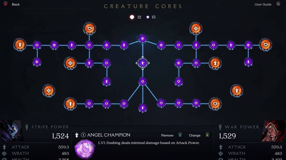 Creature Cores Are The Main Way Of Leveling Up In Darksiders Genesis