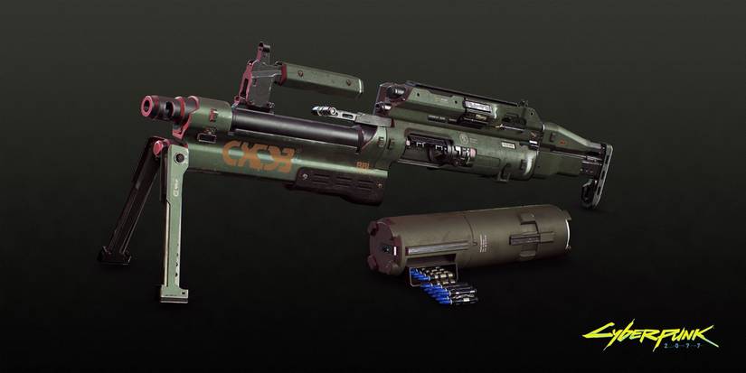 The Defender gun in Cyberpunk 2077