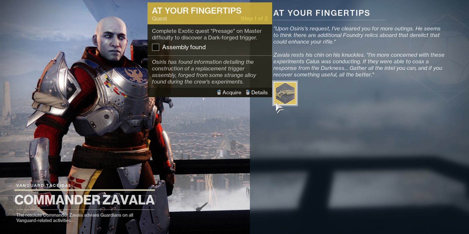 Destiny 2 At Your Fingertips