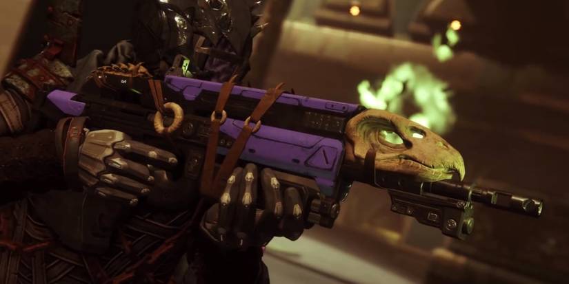 Destiny 2 Bad Juju Held By Soldier