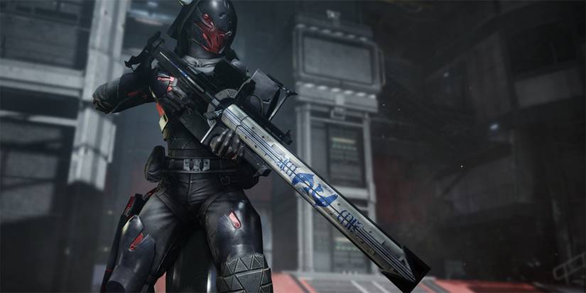 Destiny 2 Black Armor Guardian With Izanagi's Burden