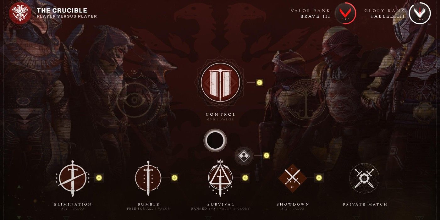 Destiny 2 Crucible Director page 2021
