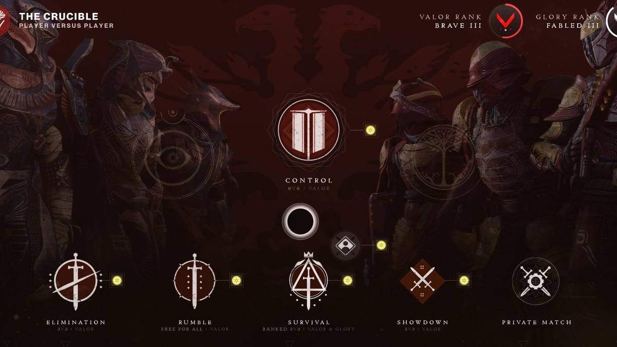 Destiny 2 Crucible Director page 2021