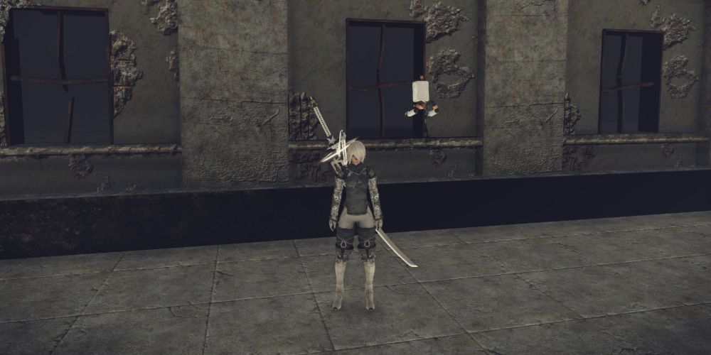 The Destroyer Outfit In The DLC For Nier: Automata.