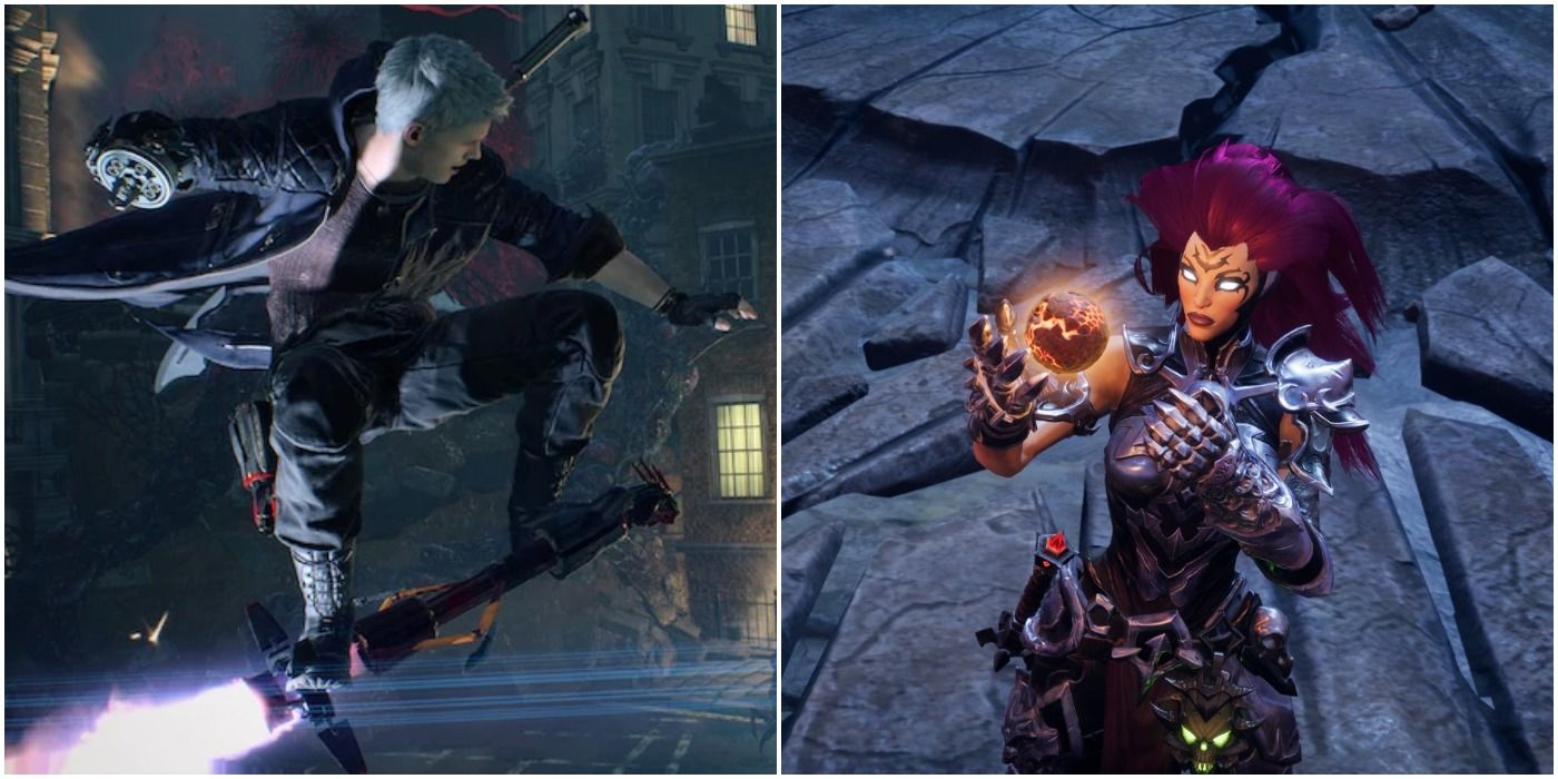 Devil May Cry (left); Darksiders (right)