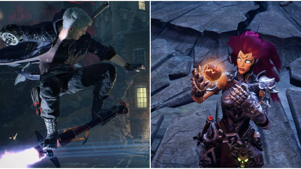Devil May Cry (left); Darksiders (right)