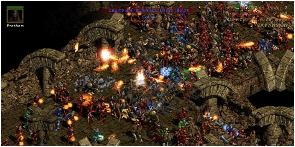 Diablo 2 Being Overrun By Mages Immune To Fire