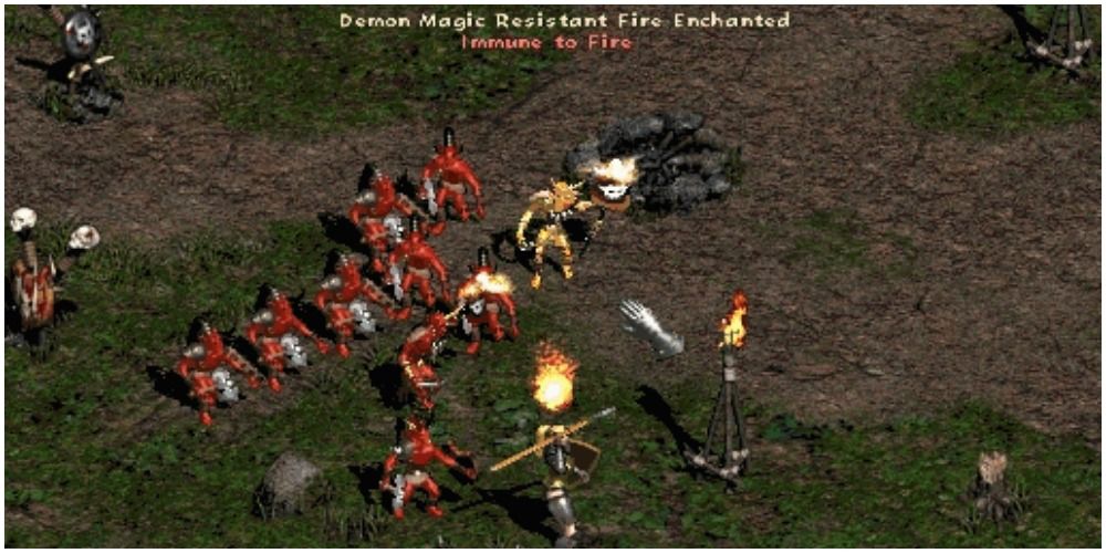 Diablo 2 Spotting A Magic Resistant Bishibosh