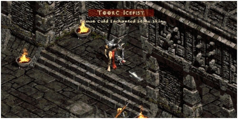 Diablo 2 Toorc Icefist With The Stone Skin Bonus