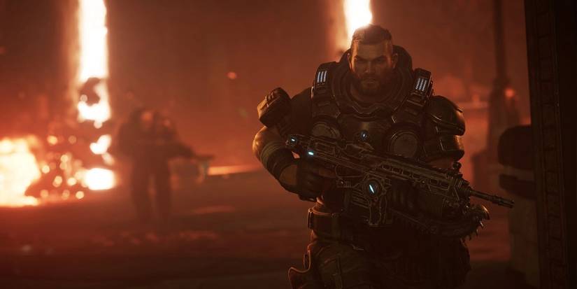 Sgt. Diaz Hammerstrikes Gears of War