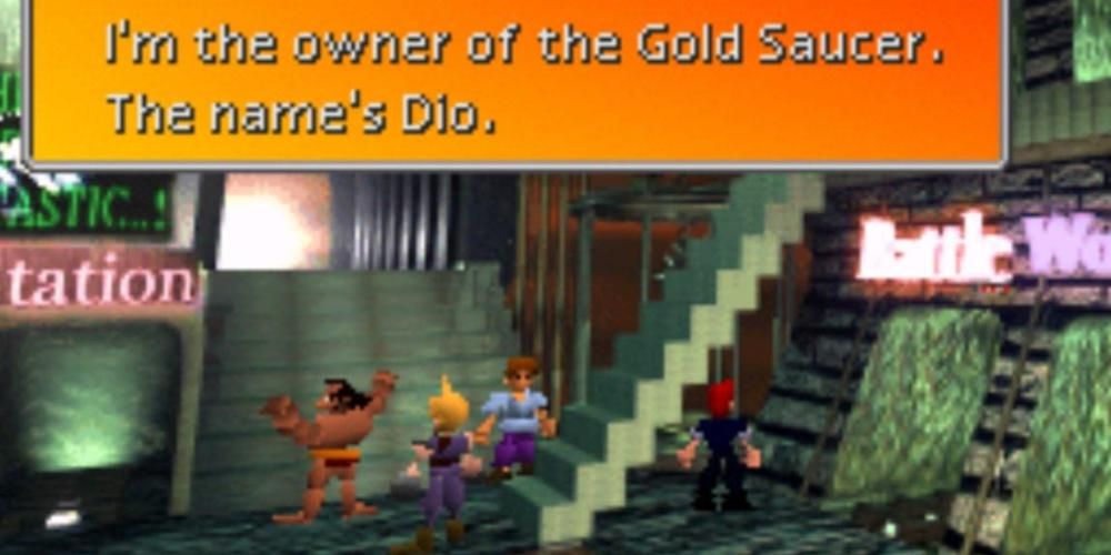 Dio gold saucer