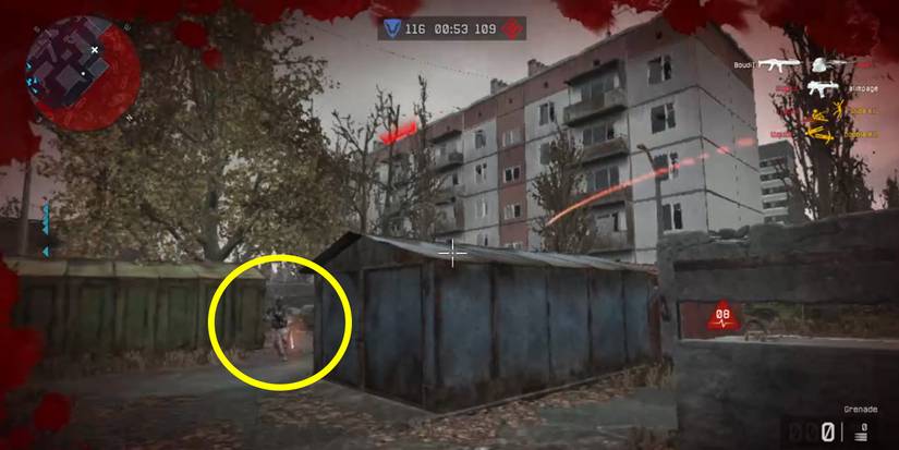 Warface player planning a spawn kill