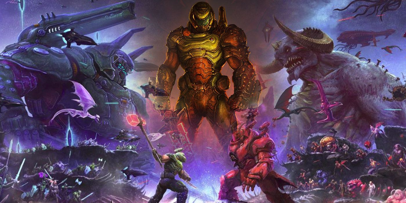 Doom Eternal The Ancient Gods Part 2s Ending Has Big Implications For