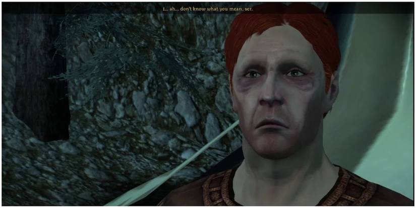 Dragon Age Origins Confronting Faryn About Sten's Sword