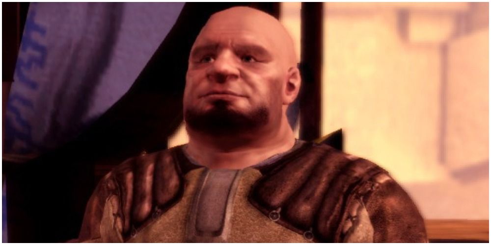 Dragon Age Origins Garin Selling His Wares