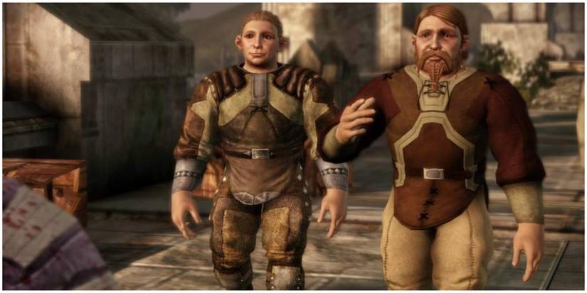 Meeting Bodahn And Sandal Feddic in Dragon Age: Origins