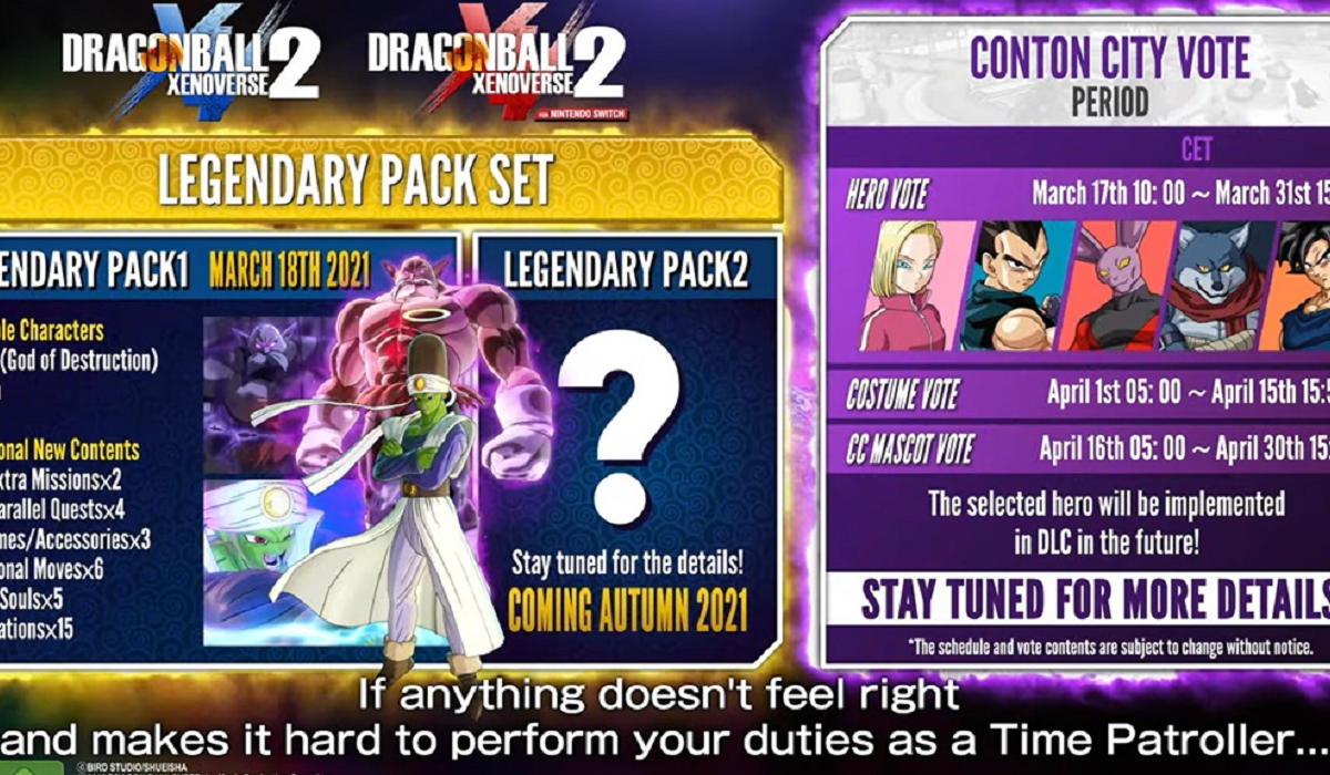 Dragon Ball Xenoverse 2 Legendary Pack 1 Gets Extended Trailer