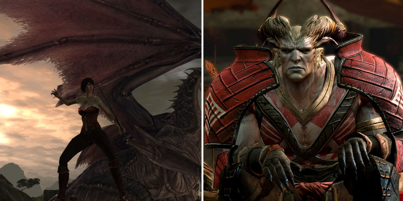 dragon age origins qunari mod