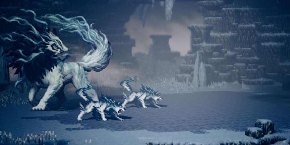 The Dreadwolf in Octopath Traveler