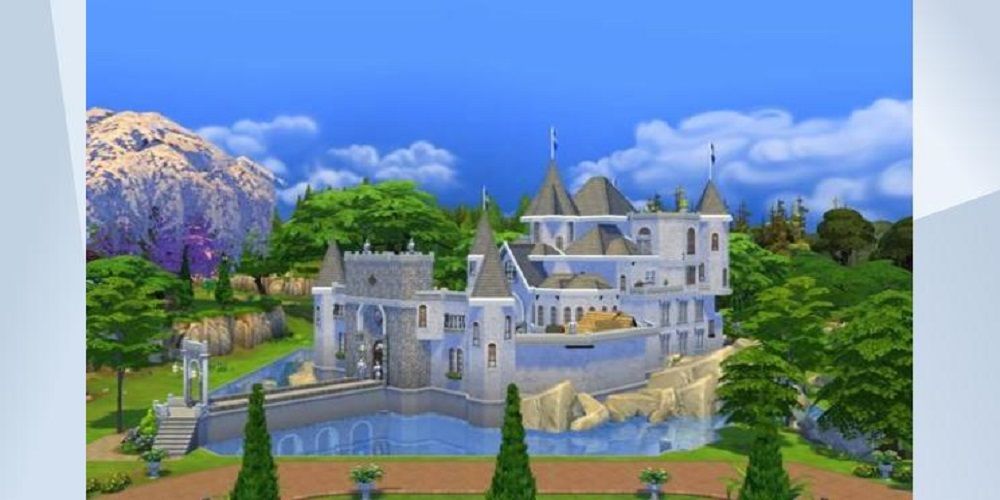 The Sims 4 Enigmar Castle Daytime