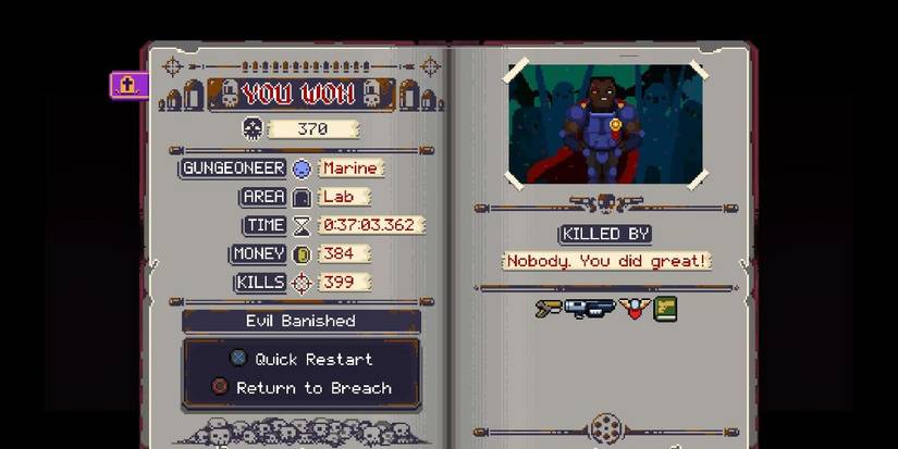 Enter The Gungeon Marine