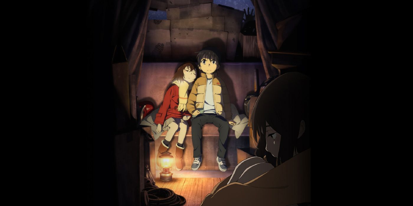 Erased Cover Art Showing Fujito's Determination To Solve The Mystery Even In His Younger Body