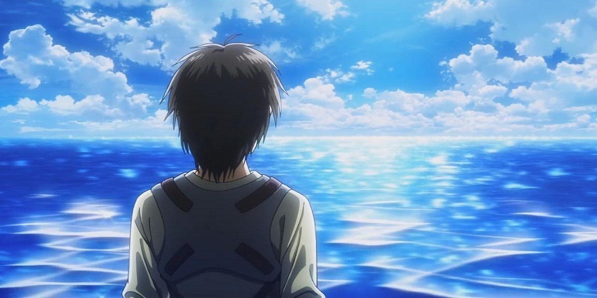 Eren at the sea