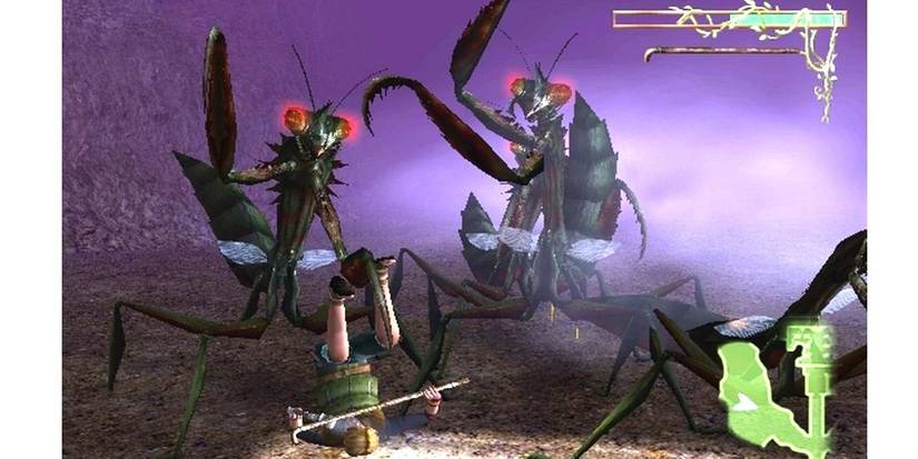 Escape From Bug Island Praying Mantis Battle