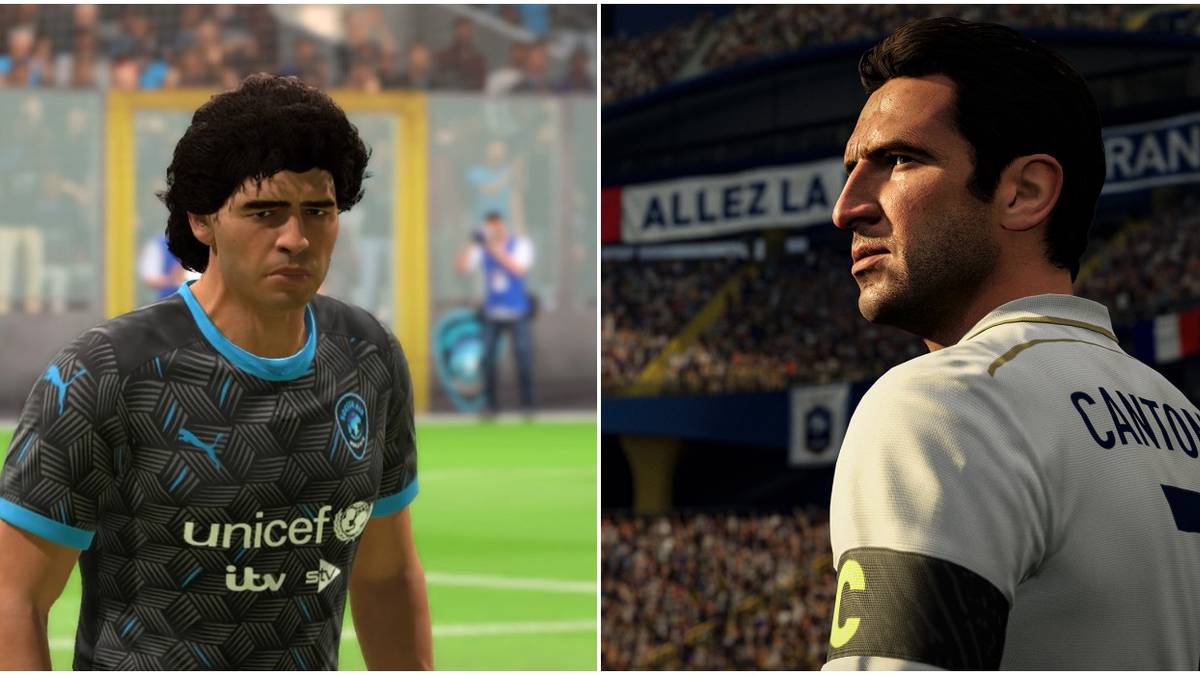 FIFA 21 FUT Icons Maradona, Cantona