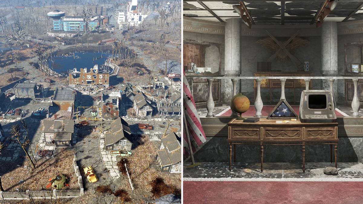 Fallout 4 Jamaica Plains - Town Hall