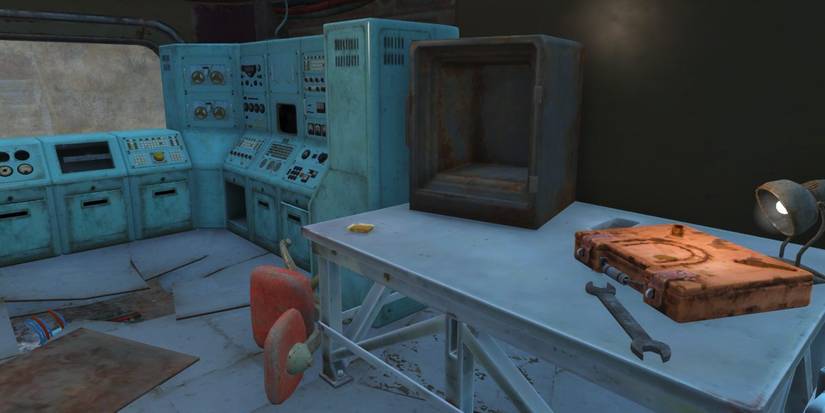 The office of Karl Oslow from Fallout 4