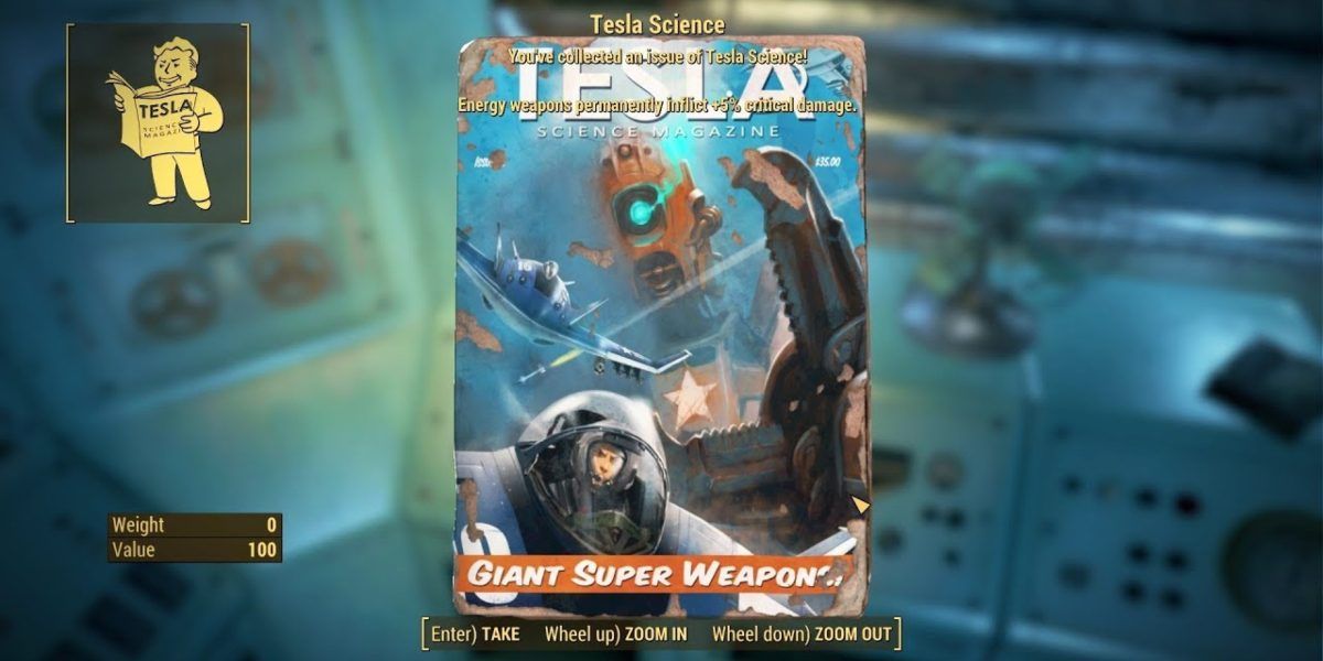 Tesla Science Magazine Issue #5 Giant Super Weapons from Fallout 4